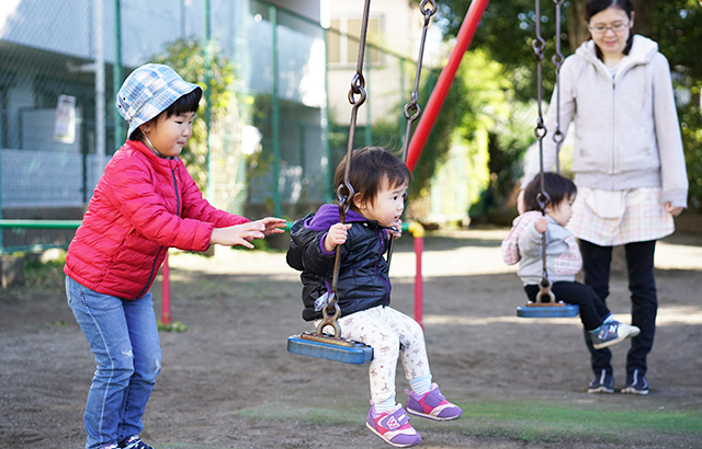 登園の様子